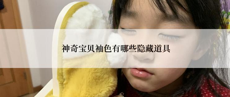 神奇宝贝袖色有哪些隐藏道具
