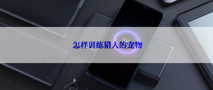  怎样训练猎人的宠物
