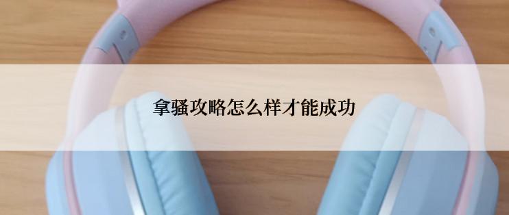 拿骚攻略怎么样才能成功