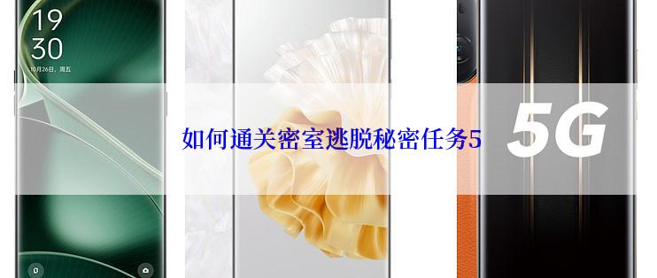  如何通关密室逃脱秘密任务5