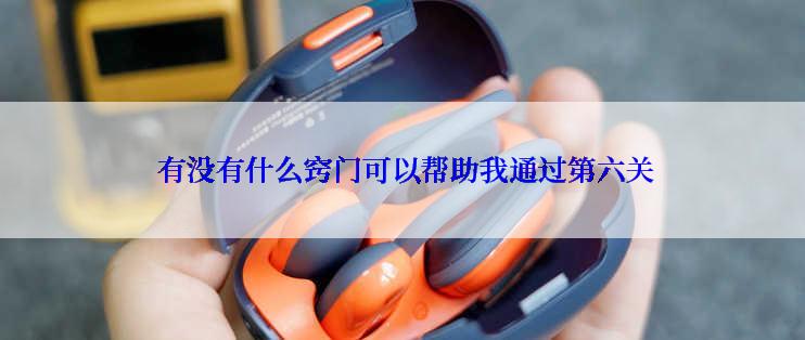 有没有什么窍门可以帮助我通过第六关