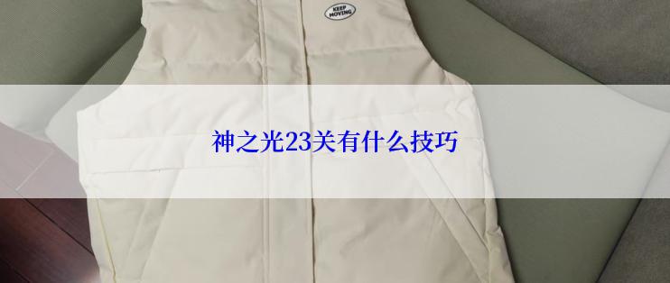 神之光23关有什么技巧