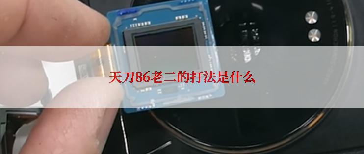 天刀86老二的打法是什么
