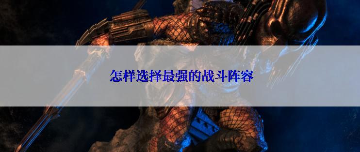  怎样选择最强的战斗阵容