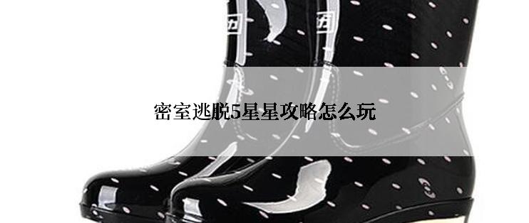 密室逃脱5星星攻略怎么玩
