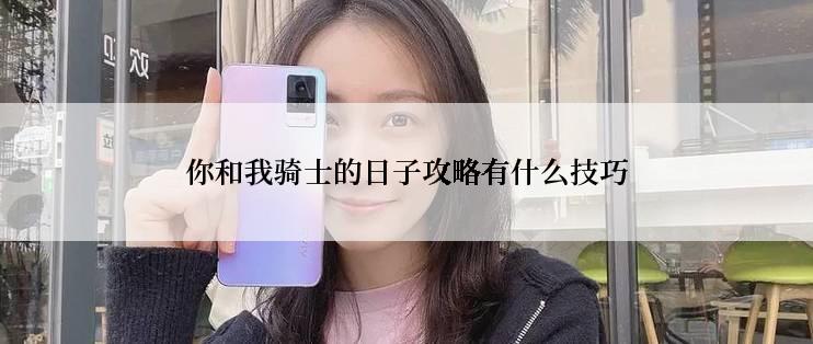 你和我骑士的日子攻略有什么技巧