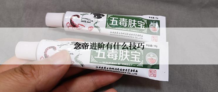 念帝进阶有什么技巧
