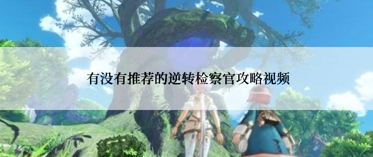  有没有推荐的逆转检察官攻略视频