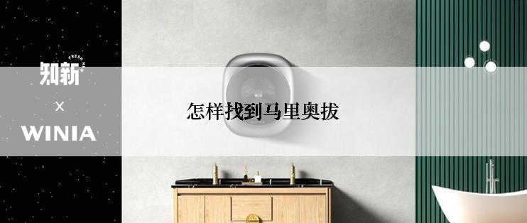 怎样找到马里奥拔