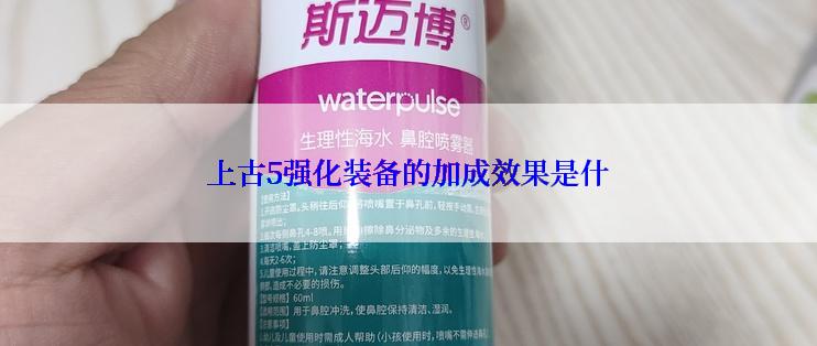 上古5强化装备的加成效果是什