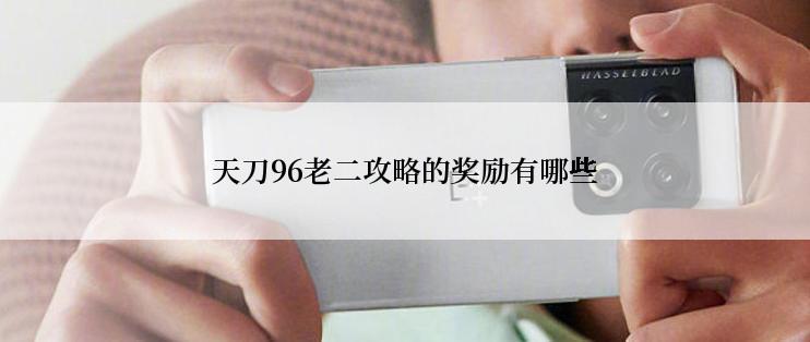 天刀96老二攻略的奖励有哪些
