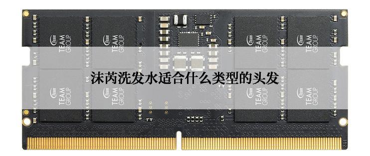 沫芮洗发水适合什么类型的头发