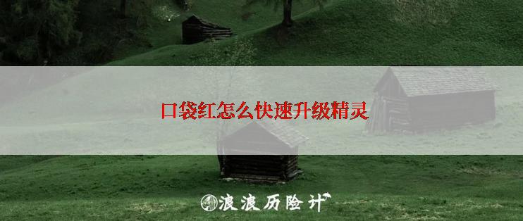  口袋红怎么快速升级精灵