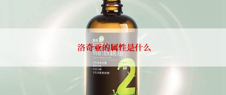  洛奇亚的属性是什么