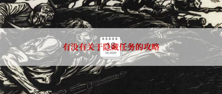 有没有关于隐藏任务的攻略