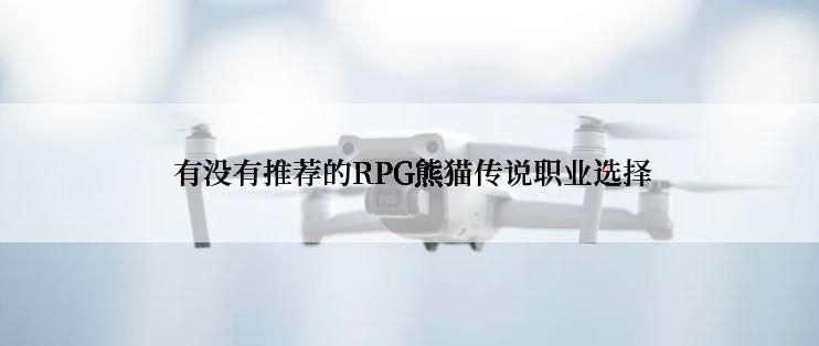  有没有推荐的RPG熊猫传说职业选择