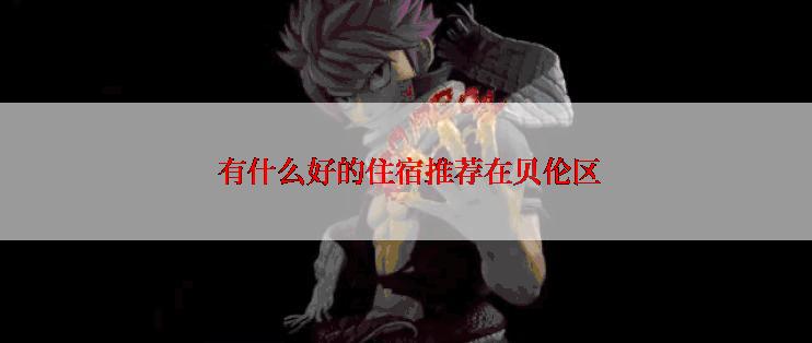  有什么好的住宿推荐在贝伦区