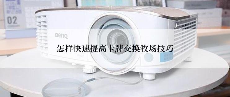 怎样快速提高卡牌交换牧场技巧