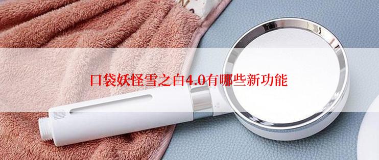 口袋妖怪雪之白4.0有哪些新功能