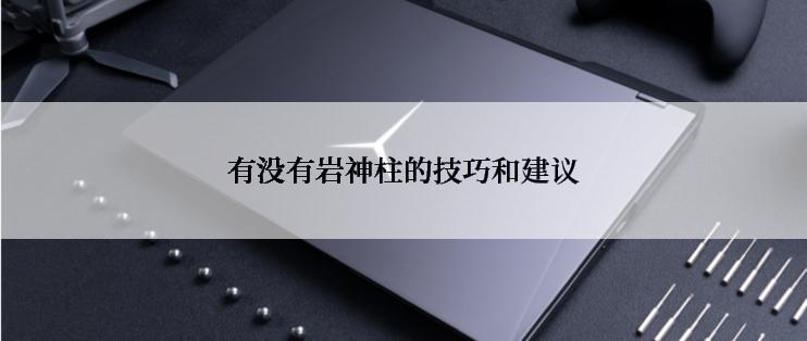 有没有岩神柱的技巧和建议