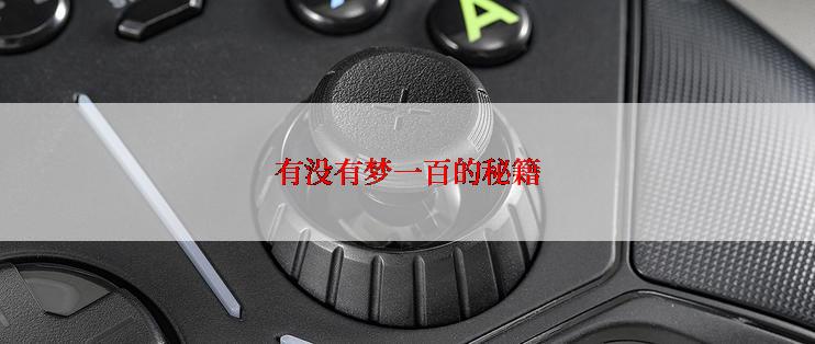 有没有梦一百的秘籍