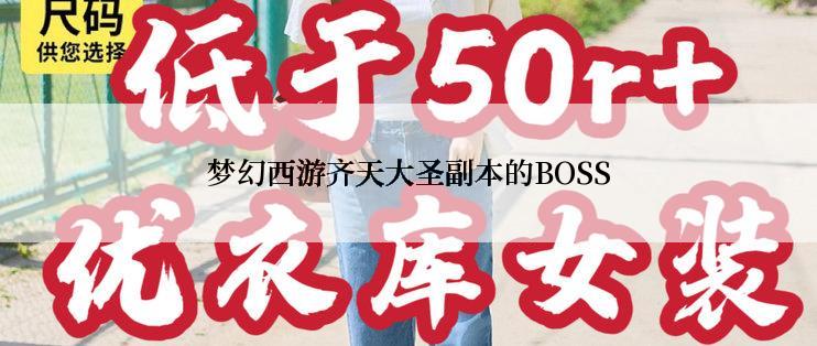 梦幻西游齐天大圣副本的BOSS