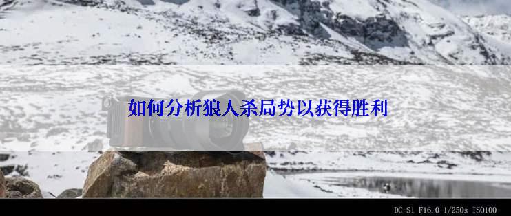 如何分析狼人杀局势以获得胜利