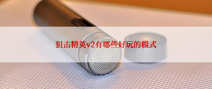 狙击精英v2有哪些好玩的模式