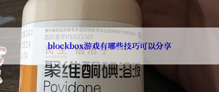 blockbox游戏有哪些技巧可以分享