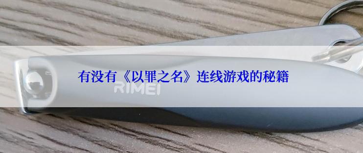  有没有《以罪之名》连线游戏的秘籍