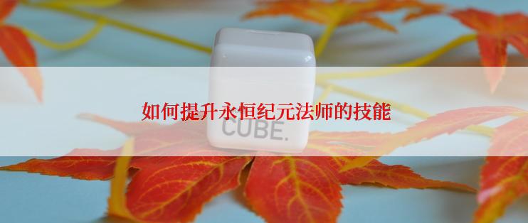  如何提升永恒纪元法师的技能