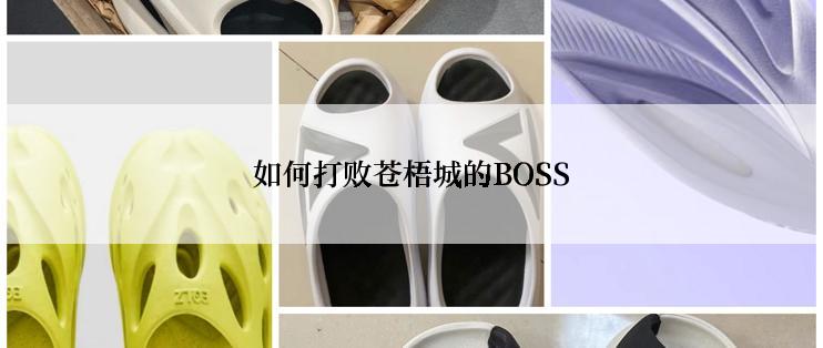 如何打败苍梧城的BOSS