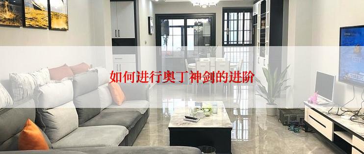 如何进行奥丁神剑的进阶
