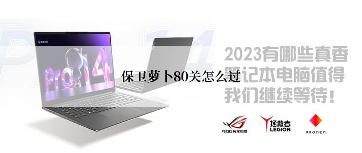 保卫萝卜80关怎么过