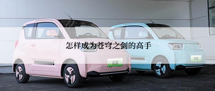  怎样成为苍穹之剑的高手