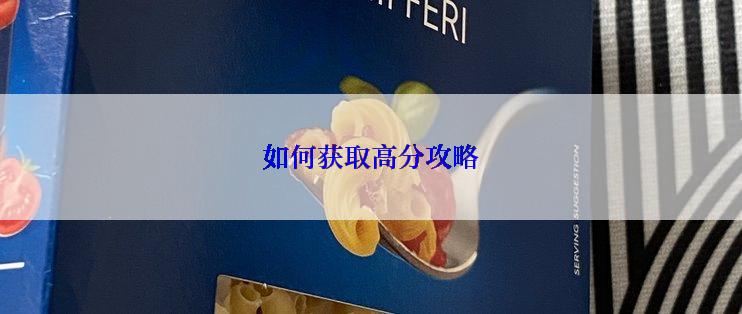 如何获取高分攻略