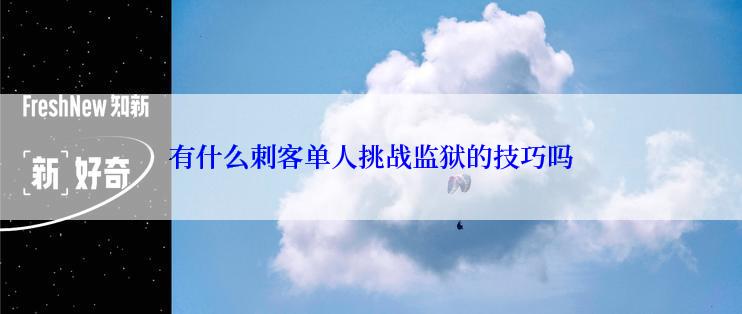 有什么刺客单人挑战监狱的技巧吗