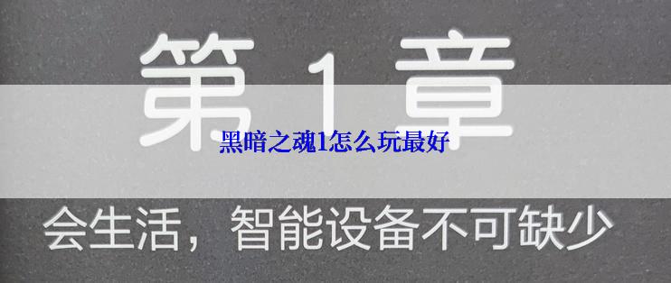 黑暗之魂1怎么玩最好
