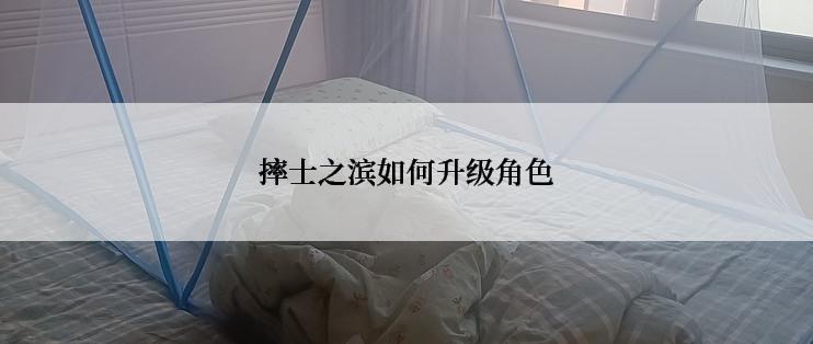 摔士之滨如何升级角色