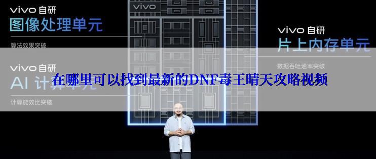  在哪里可以找到最新的DNF毒王晴天攻略视频