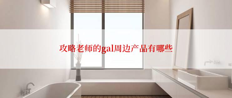 攻略老师的gal周边产品有哪些