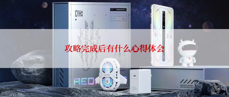 攻略完成后有什么心得体会