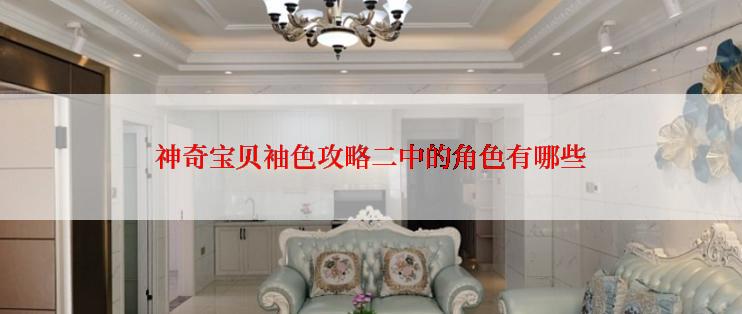 神奇宝贝袖色攻略二中的角色有哪些