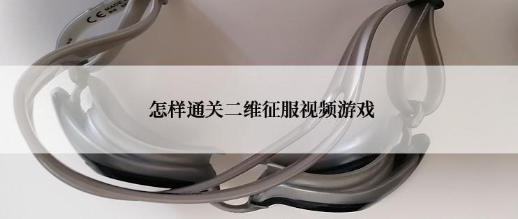  怎样通关二维征服视频游戏
