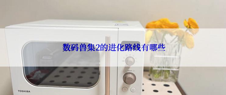  数码兽集2的进化路线有哪些