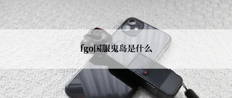 fgo国服鬼岛是什么