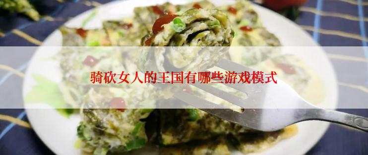 骑砍女人的王国有哪些游戏模式
