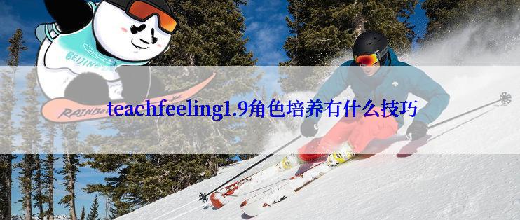  teachfeeling1.9角色培养有什么技巧