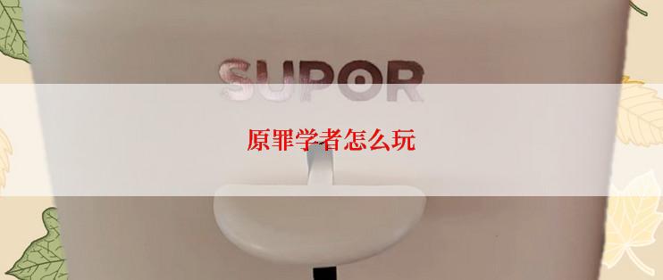 原罪学者怎么玩