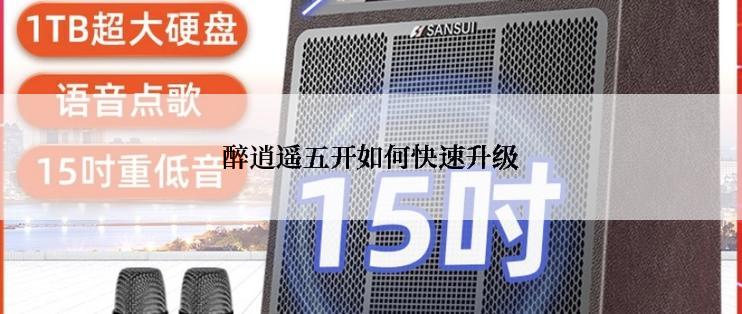 醉逍遥五开如何快速升级